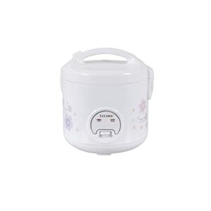 TAYAMA Automatic Rice Cooker & Food Steamer 5 Cup, White (TRC-04RS)