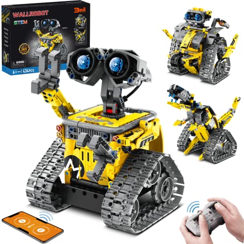 Mibido 3in1 Remote & APP Controlled Robot Dinosaur Building Kit, Educational STEM Projects Coding Set Creative Gifts for Kids Aged 6 7 8 9 10 11 12+, New 2022 (434 Pieces) | The Storepaperoomates Retail Market - Fast Affordable Shopping