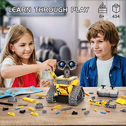 Mibido 3in1 Remote & APP Controlled Robot Dinosaur Building Kit, Educational STEM Projects Coding Set Creative Gifts for Kids Aged 6 7 8 9 10 11 12+, New 2022 (434 Pieces) | The Storepaperoomates Retail Market - Fast Affordable Shopping