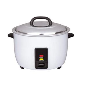 Chef’s Supreme Commercial Rice Cooker and Warmer, 23 Cup NSF Approved
