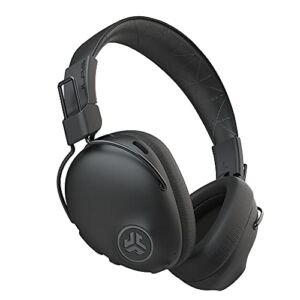 JLab Studio Pro ANC Bluetooth Wireless Over-Ear Headphones | 45+ Hour Bluetooth 5 Playtime | Smart Active Noise Cancellation | EQ3 Sound | Ultra-Plush Faux Leather and Cloud Foam Cushions | Black