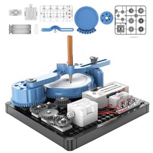 Serdios STEM Toys,Mechanical Painting Science Kit,Exploration Kit for Circuit and Gear Principles,Electronics Building Kit for Kids Ages 8+,Educational Scientific Tools for 8+ Years Old Kids Gift.