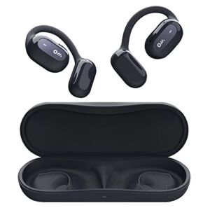 Oladance Open Ear Headphones Bluetooth 5.2 Wireless Earbuds for Android & iPhone, Open Ear Earbuds with Dual 16.5mm Dynamic Drivers, Up To 16 Hours Playtime Waterproof Sport Earbuds -Interstellar Blue