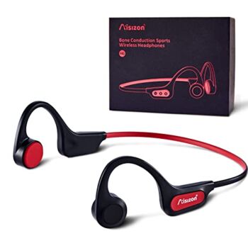 Bone Conduction Headphones Bluetooth (Aisizon H6), Over Ear Sports Headphones, Open Ear Headphones Wireless Bluetooth for Runing, Gym Workout, Sports | The Storepaperoomates Retail Market - Fast Affordable Shopping