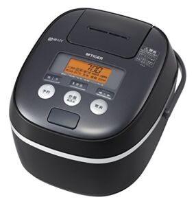 TIGER IH Rice Cooker ” TAKITATE (freshly cooked) ” (1.0L Cooked) JPE-A100-K (Black)【Japan Domestic genuine products】