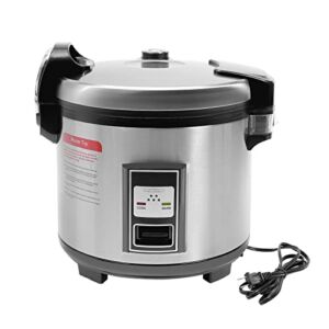 Rice Cooker Electric Cooker 1350W Commercial Electric Stainless Steel Rice Cooker 110V American Standard for Restaurants
