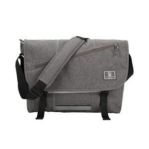 OIWAS Messenger Bag for Women – Canvas 15.6 Inch Laptop Satchel Computer Briefcase Mens Crossbody Bag School Backpack