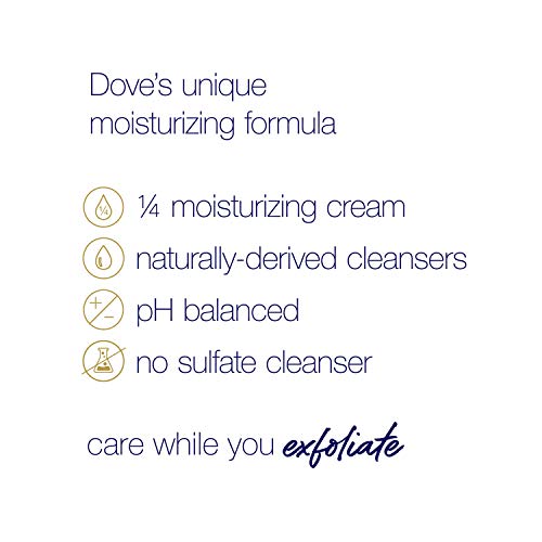 Dove Exfoliating Body Polish Scrub Reveals Visibly Smoother Skin Macadamia and Rice Milk Body Scrub That Nourishes Skin 10.5 oz | The Storepaperoomates Retail Market - Fast Affordable Shopping