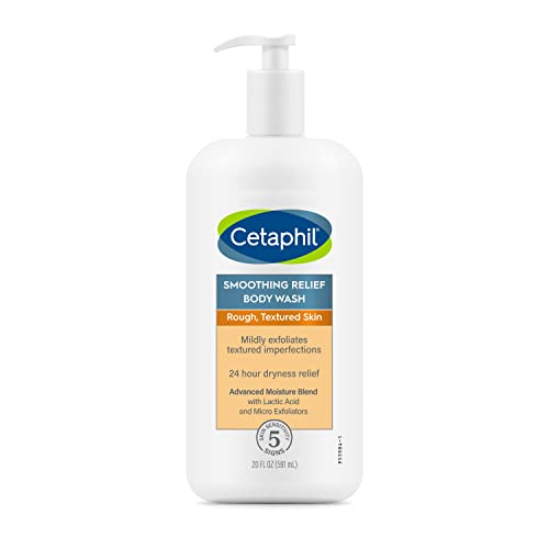 Cetaphil Body Wash, NEW Smoothing Relief Exfoliating Body Wash, Mildy Exfoliates To Smooth Rough, Textured Skin, 24 Hour Dryness Relief, For Sensitive Skin, 20 oz | The Storepaperoomates Retail Market - Fast Affordable Shopping