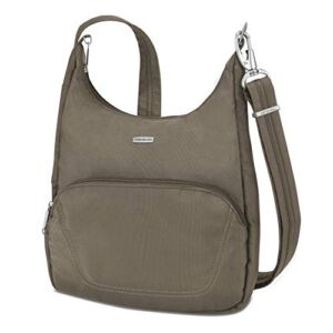 Travelon Anti-theft Classic Essential Messenger Bag, Nutmeg