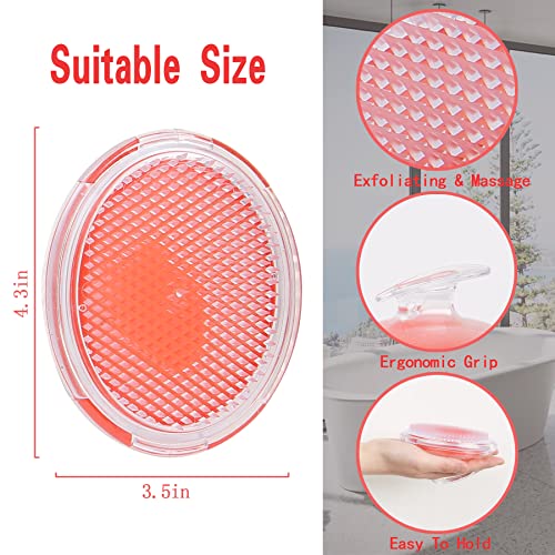 2 Pack Exfoliating Brush, Body Scrubber, Exfoliating Scrubber to Treat and Prevent Razor Bumps and Ingrown Hairs, Massage Shower Brush, Silky Smooth Skin Solution for Men and Women | The Storepaperoomates Retail Market - Fast Affordable Shopping