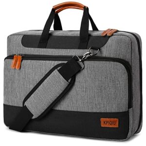 Laptop Bag 15.6 Inch，Laptop Briefcase Shoulder Messenger Bag Carrying Case for Work Travel School，Laptop Case Sleeve Computer Bag for Men Women