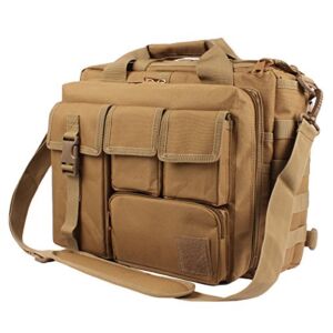 Tactical Briefcase, 15.6″ Men Messenger Bag Military Briefcase for Men