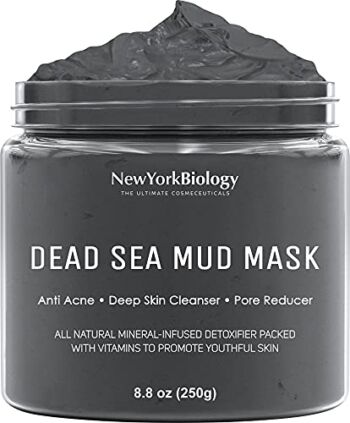 New York Biology Dead Sea Mud Mask for Face and Body – Spa Quality Pore Reducer for Acne, Blackheads and Oily Skin, Natural Skincare for Women, Men – Tightens Skin for A Healthier Complexion – 8.8 oz | The Storepaperoomates Retail Market - Fast Affordable Shopping
