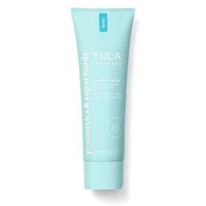 TULA Skin Care Take Care + Polish Revitalize & Cleanse Body Exfoliator | Foaming Body Polish Featuring a Triple AHA Blend to Smooth & Brighten skin | 8.1 FL OZ