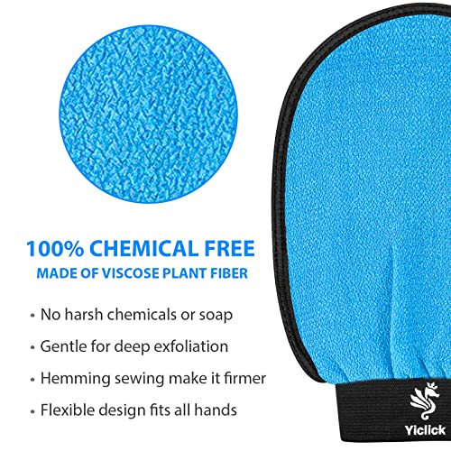 2022 Upgrade Exfoliating Glove Mitt, Exfoliating Body Scrubber for Shower Bath, Moroccan Body Scrub Gloves for Dead Skin Remover, Korean Exfoliate Mitts Body Exfoliator Sponge Loofah For Women Men | The Storepaperoomates Retail Market - Fast Affordable Shopping