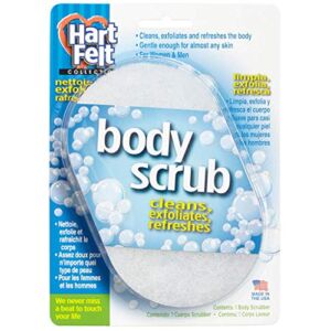 HartFelt Exfoliating Bath Sponge for Dead Skin, Body Sponges for Shower Exfoliating Body Wash Sponge, Pack of 6
