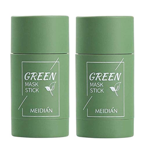 Venanoci Green Tea Mask Stick(2 Pack), Purifying Clay Mask, Blackhead Remover,Poreless Deep Cleanse Mask Stick,Oil Control Face Mask, Skin Detoxifying Face Stick Mask for all Skin Types | The Storepaperoomates Retail Market - Fast Affordable Shopping