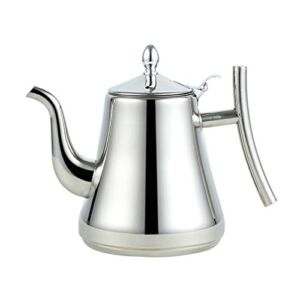 Tea Kettle with Infusers for Stove Top Stainless Steel Tea Kettle Premium Gooseneck Kettle, Small Pour Over Coffee Kettle, Goose Neck Teapot Stovetop Teapot, Drip Hot Water Heater for Camping, Home Ki