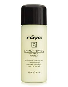 Raya Instant Oxygen Skin Revival Masque (115) | Anti-Fatigue Facial Treatment Mask for All Skin | Creates a Glowing Complexion