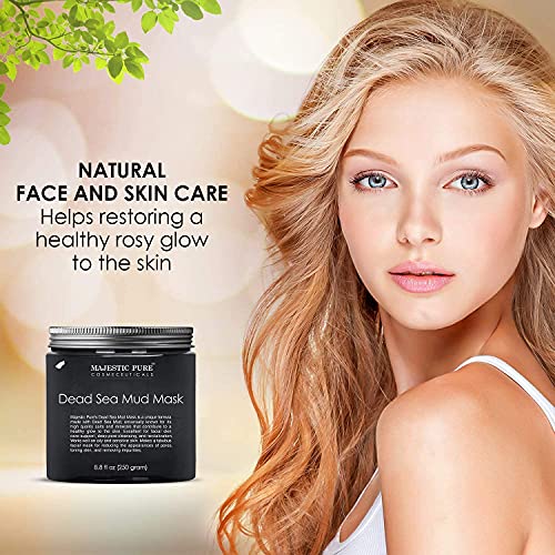 Majestic Pure Dead Sea Mud Mask and Himalayan Clay Mask Bundle – Natural Skin and Face Care for Women and Men | The Storepaperoomates Retail Market - Fast Affordable Shopping