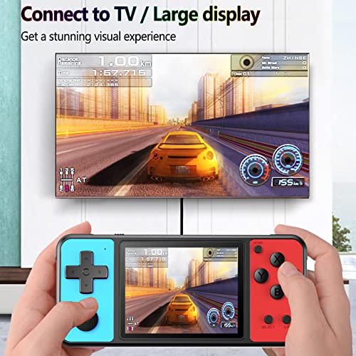 Great Boy Handheld Game Console for Kids Aldults Preloaded 270 Classic Retro Games with 3.0” Color Display and Gamepad Rechargeable Arcade Gaming Player (Black) | The Storepaperoomates Retail Market - Fast Affordable Shopping