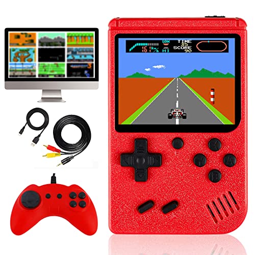 Retro Handheld Game Console for Kids, Portable Mini Hand Held Video Game Console Built in 500 Classic FC Games 3.0-inch Color Screen Support Two Players and TV Output | The Storepaperoomates Retail Market - Fast Affordable Shopping