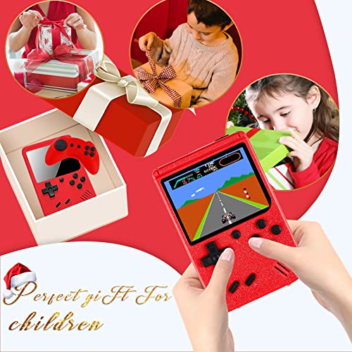 Retro Handheld Game Console for Kids, Portable Mini Hand Held Video Game Console Built in 500 Classic FC Games 3.0-inch Color Screen Support Two Players and TV Output | The Storepaperoomates Retail Market - Fast Affordable Shopping
