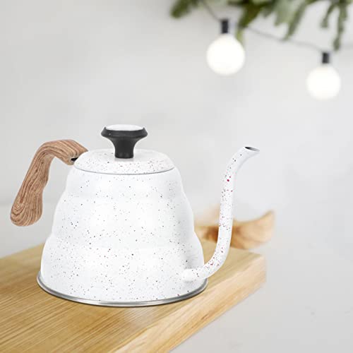 CLISPEED Pour Over Kettle Pour Over Coffee Kettle With Stainless Steel Gooseneck Tea Kettle for Drip Coffee and Tea Works on Stove and Any Heat Source Tea Pots | The Storepaperoomates Retail Market - Fast Affordable Shopping