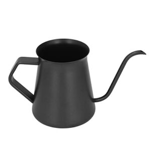 Gooseneck Pour Over Kettle,13oz Coffee Kettle Stainless Steel Teapot Ergonomic Stovetop Gooseneck Kettle for Coffee Loose Leaf and Tea Bags Teakettles