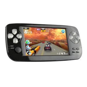 Handheld Game Console, Retro Game Console 3 Inch HD Screen 3000 Classic Game Console ,Portable Video Game Great Gift for Kids (Black)