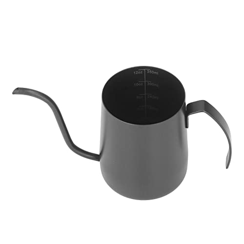 Soapow Coffee Kettle Stainless Steel neck Thicken Comfortable Handle Coffee Drip Pot with Scale 350ml0 Coffee Kettle Pour Over Coffee Pot Coffee Drip Kettle Coffee Kettle Coffee Drip Kettle Pour | The Storepaperoomates Retail Market - Fast Affordable Shopping