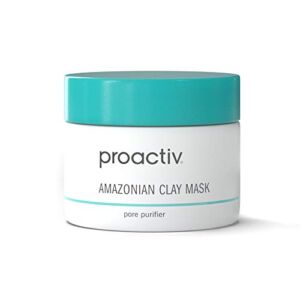 Proactiv Amazonian Clay Mask, Creamy, Natural Cleansing Skin Care Face Mask with Minerals, Vitamins and Antioxidants, Moisturizing for Acne, Gray, Cucumber, 3 Fl Oz