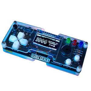 8BitCADE Original | DIY Handheld Game Console for Adults & Kids | Learn to Solder & Code Arduino | Build Your Own Retro Game Console & Play Games | Game Consoles for Learning Electronics & Coding