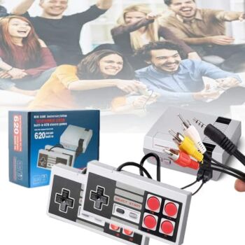 Classic Mini Retro Retro Game Console Compatible with NES Classic Edition Game Console AV Output System Built-in 620 Games Handheld Dual Players Console with 2 Controllers (Special Edition) | The Storepaperoomates Retail Market - Fast Affordable Shopping