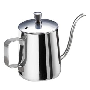 U-BUYHOUSE Pour Over Coffee Kettle Mini Gooseneck Kettle Spout Coffee Pots Drip Coffee Maker Kettle Long Narrow Stainless Steel Pour Over Kettle