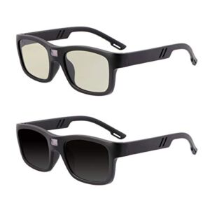 Polarized Smart Photochromic Driving Glasses Auto Darkenning Solar Sunglasses