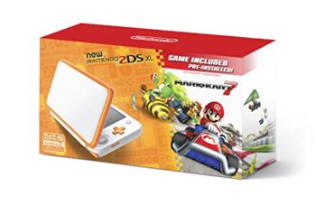 New Nintendo 2DS XL Handheld Game Console – Orange + White With Mario Kart 7 Pre-installed – Nintendo 2DS | The Storepaperoomates Retail Market - Fast Affordable Shopping