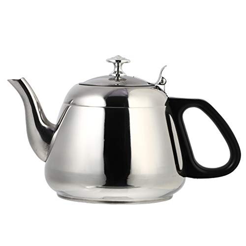 DOITOOL 1. 2L Classic Tea Kettle Stove Top Whistling Teakettle Stainless Steel Tea Pot Unbreakable Pour Over Coffee Kettle with Ergonomic Handle | The Storepaperoomates Retail Market - Fast Affordable Shopping