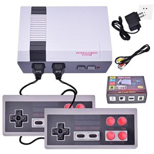 Classic Mini Retro Game Consoles Built-in 1000 Games Video Games,Childhood Game Consoles Dual Control 8-Bit Handheld Game Player Console Suitable (AV Out),Children Gift Happy Child Memories