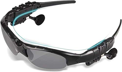 Bluetooth Sunglasses, Music Sunglasses Headsets Compatible to Listen Music and Make Phone Calls with Polarized Protection Safety Lenses,Unisex Design Sport Design for All Smart Phones 1 | The Storepaperoomates Retail Market - Fast Affordable Shopping