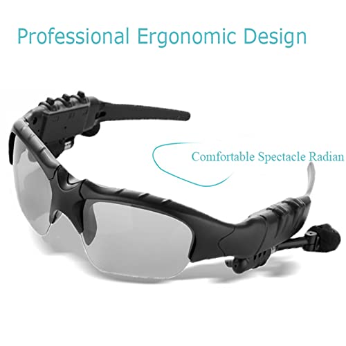 Bluetooth Sunglasses, Music Sunglasses Headsets Compatible to Listen Music and Make Phone Calls with Polarized Protection Safety Lenses,Unisex Design Sport Design for All Smart Phones 1 | The Storepaperoomates Retail Market - Fast Affordable Shopping