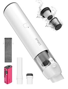 LiTHELi Handheld Vacuum Cleaner Cordless,10000Pa Suction Power with Rechargeable U Battery Ultra Lightweight Mini Car Vacuum,for Car, Home, Pet and Other Crevices