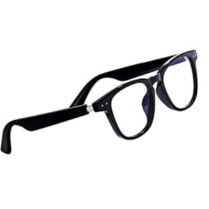 IKXO Smart Glasses Bluetooth Sunglasses Wireless Open Ear Headphones Anti-Blue Light Lens Speakers Eyeglasses with Touch Control Lightweight Bone Conduction Headphones Glasses
