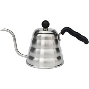 Mixpresso Gooseneck Pour Over Coffee Kettle | Barista Pour Control Design| Ideal for Coffee and Tea | High-Grade Stainless Steel I 1.2 Liter (40 OZ) I For Drip Coffee I Induction Cooker I Stove Top