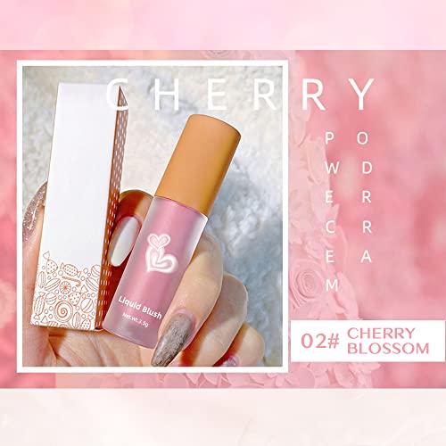 Matte Liquid Cream Blush Makeup Lightweight – Velvet Mousse Texture, Breathable Feel, Sheer Flush Of Color, Natural-Looking, Blush Stick for Cheek, Advanced Hazy Feeling(#01#02#03) | The Storepaperoomates Retail Market - Fast Affordable Shopping
