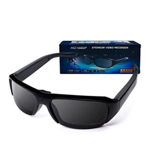 Ansxiy Smart Sunglasses for Men or Women, Blue Light Filter & Polarized Glasses, Camera Smart Glasses Record Photos, Waterproof Sports Sunglasses for Outdoor Cycling