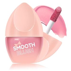 Matte liquid blush, smooth creamy texture blush, Breathable Feel, Sheer Flush Of Color, Natural-Looking, Advanced Hazy (03#)