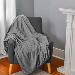 Cozy Comfort Weighted Blanket (9lb), with Removable Cooling Cover