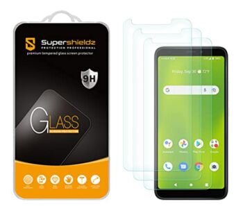 (3 Pack) Supershieldz Designed for Cricket Debut Smart Tempered Glass Screen Protector, Anti Scratch, Bubble Free | The Storepaperoomates Retail Market - Fast Affordable Shopping